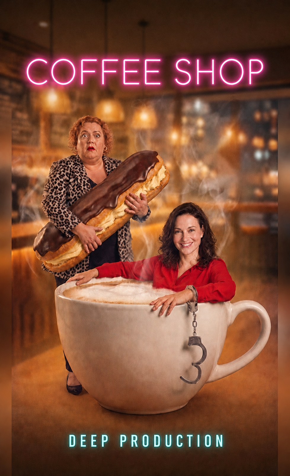 Coffee Shop series poster in English